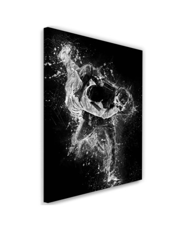 Judo Cornel Vlad canvas painting for teenager's room | FEEBY