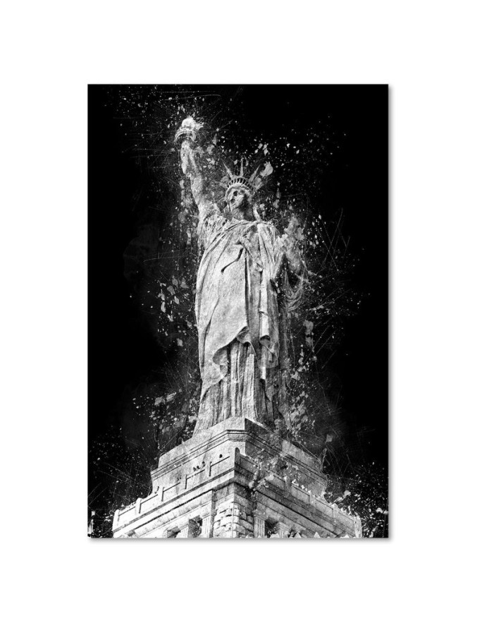 Obraz na ścianę Statua wolności Nowy Jork digital art | FEEBY