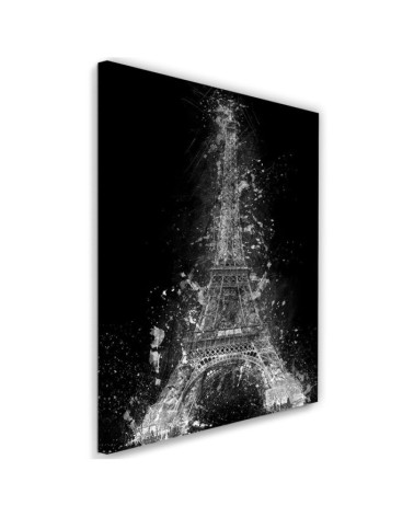 Eiffel Tower canvas painting for living room wall | FEEBY