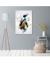 Canvas prints for Kids room Colourful penguin Cornel Vlad | FEEBY