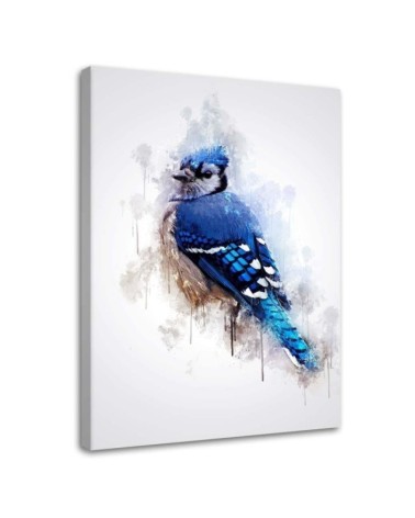 Pictures on Canvas for a boy's room Blue bird Cornel Vlad | FEEBY