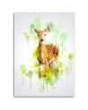 Deer Canvas painting for a child's room for the wall | FEEBY