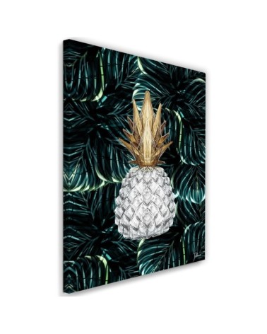 Pineapple diamond for kitchen, dining room wall art canvas painting Rubiant | FEEBY