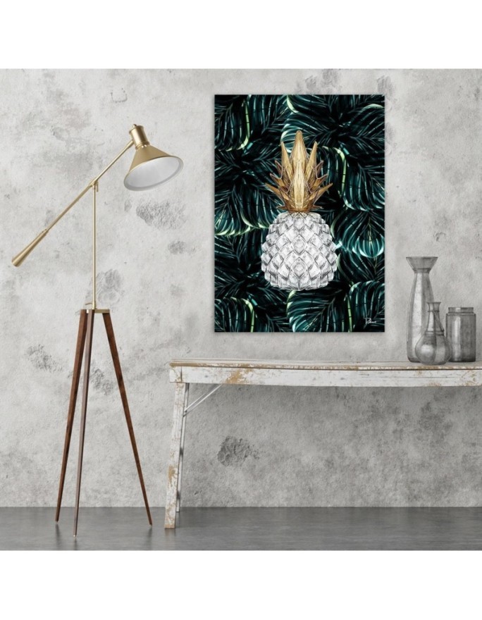 Ananas diament do kuchni, jadalni na ścianę Rubiant | FEEBY