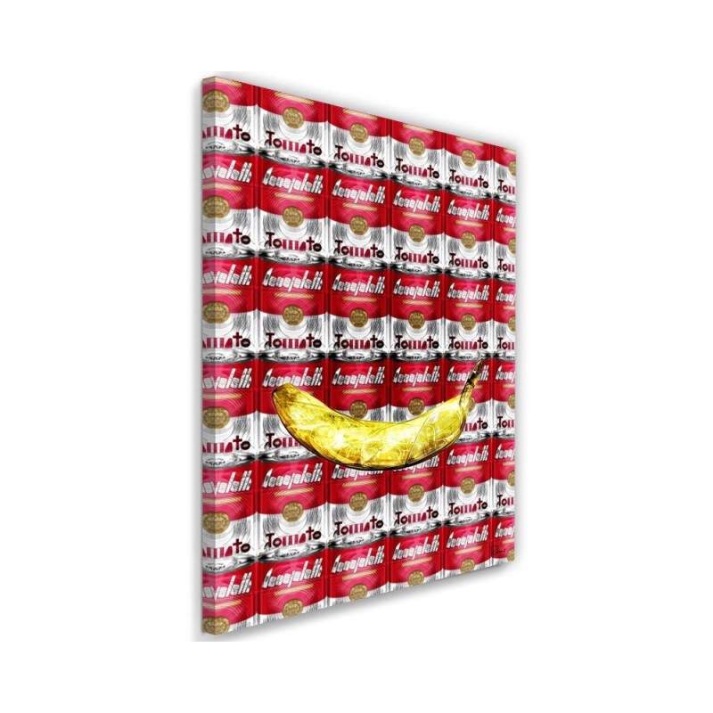 Obraz do kuchni Banan i puszki pomidorów digital art | FEEBY