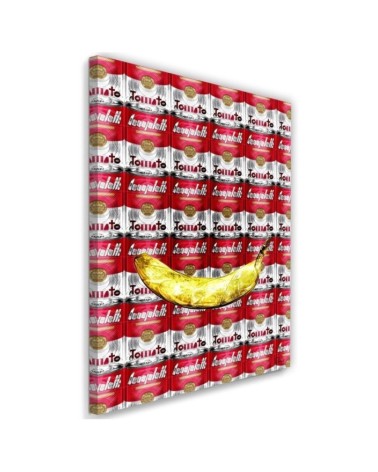 Obraz do kuchni Banan i puszki pomidorów digital art | FEEBY