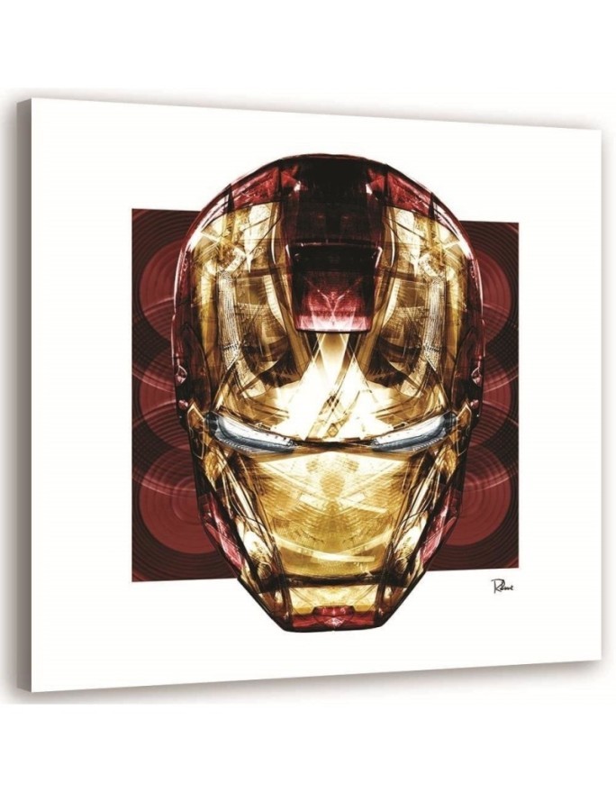 Obraz na ścianę Głowa Iron Man'a Rubiant digital art | FEEBY