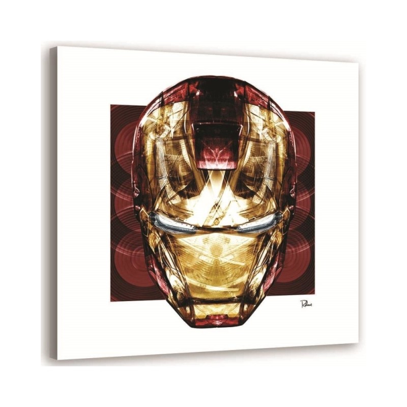 Obraz na ścianę Głowa Iron Man'a Rubiant digital art | FEEBY