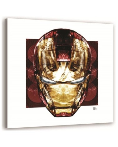 Obraz na ścianę Głowa Iron Man'a Rubiant digital art | FEEBY
