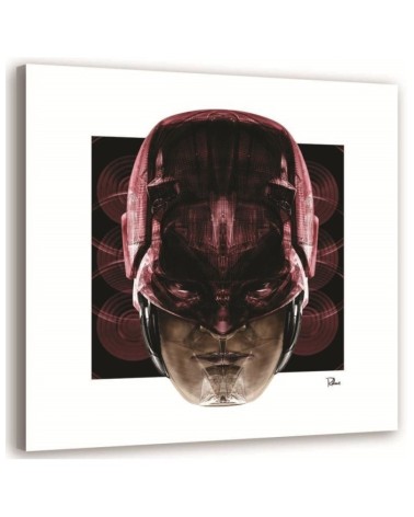 Canvas prints modern digital art Red hero Rubiant | FEEBY