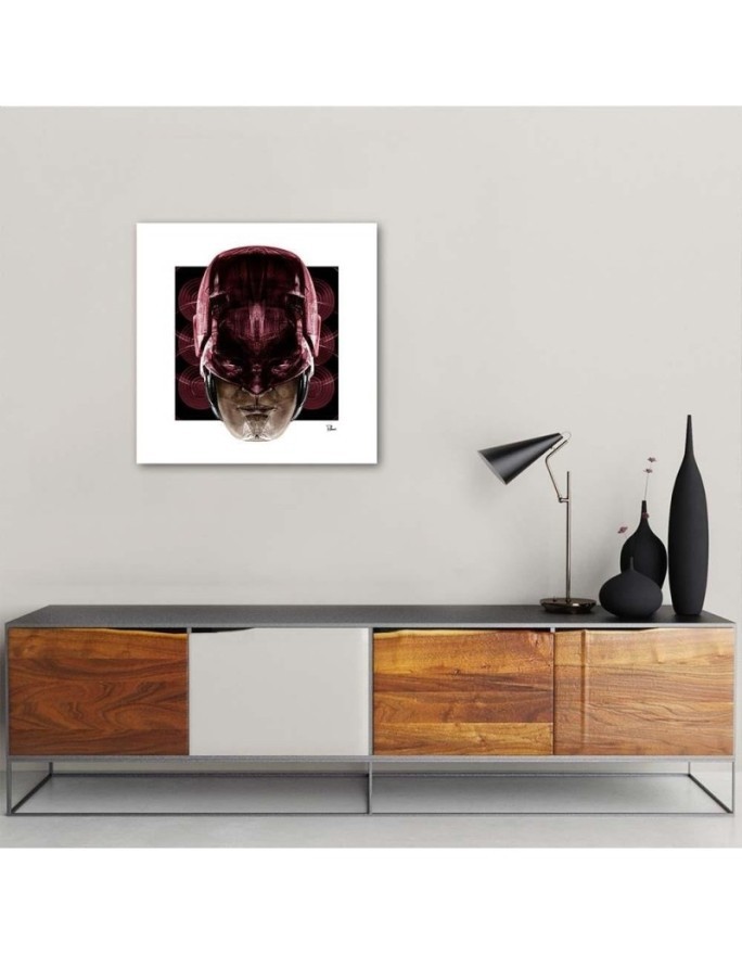 Obraz nowoczesny digital art Czerwony bohater Rubiant | FEEBY