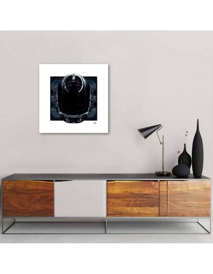 Canvas prints for teenager's room Robot head Rubiant | FEEBY