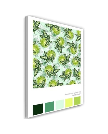 Limonki - obraz do kuchni exotic color Rubiant | FEEBY