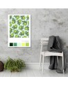 Limonki - obraz do kuchni exotic color Rubiant | FEEBY