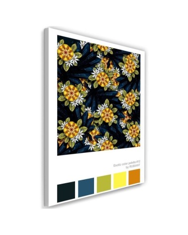Canvas prints for the kitchen on canvas Oranges in green leaves | FEEBY