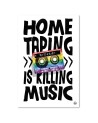 Canvas prints for teenager's room Inscription and colourful retro cassette | FEEBY