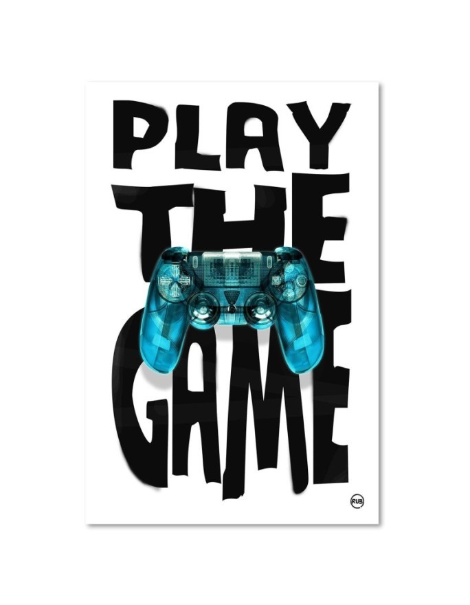 Wall art painting for a gamer's room ipad Rubiant | FEEBY
