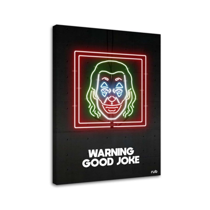 Obraz na płótnie Joker neon- Rubiant