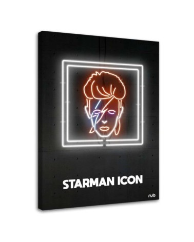 Canvas prints for teenager room Lightning neon Rubiant | FEEBY