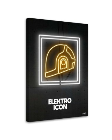 Neon youth wall art painting for room | FEEBY