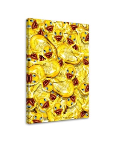 Ducks - children's painting for wall | FEEBY