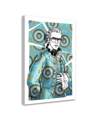 Canvas prints Modern man for living room wall | FEEBY