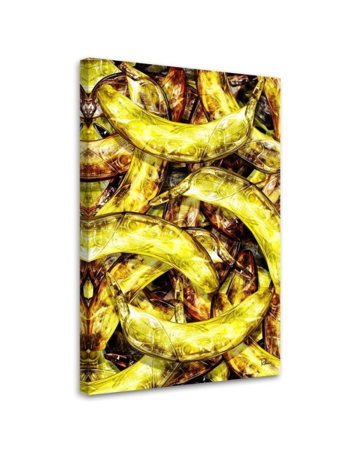 Banany - obrazy na ścianę do kuchni, jadalni | FEEBY