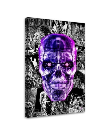 Paintings Canvas for teenagers - Purple skull Rubiant | FEEBY