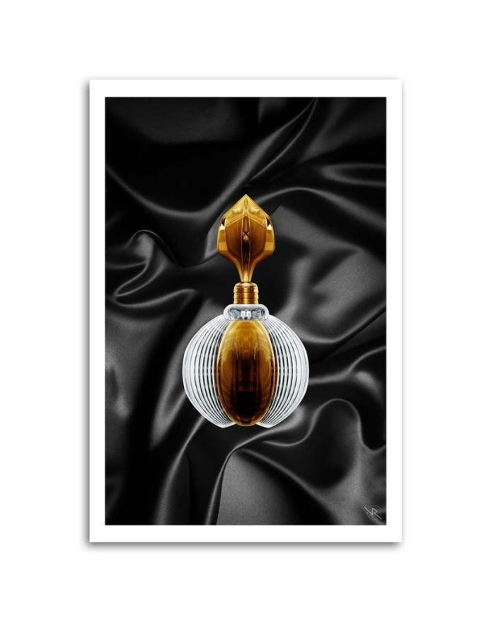Designerskie obrazy dla domu - Okrągłe perfumy Rubiant | FEEBY