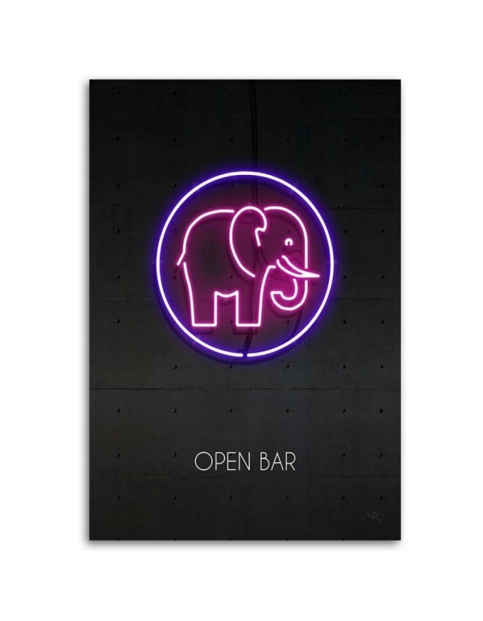 Obrazy dla nastolatków - Neon abstrakcja | FEEBY