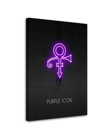 Canvas prints for teenagers - Purple icon Rubiant | FEEBY