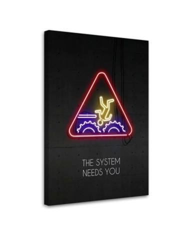 Teenage room Canvas paintings - Neon | FEEBY