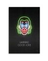 Nowoczesny obraz na płótnie - Joker neon | FEEBY