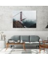 Golden Gate - wydruk na płótnie canvas na ścianę do salonu | FEEBY