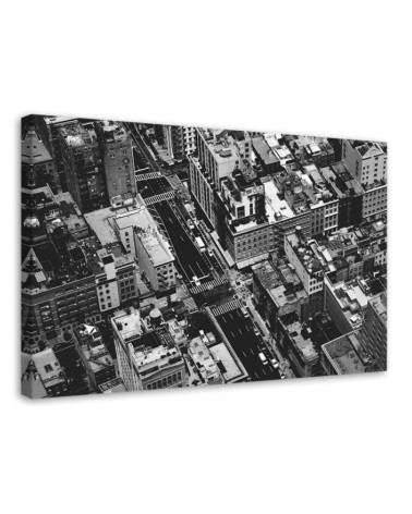 Canvas prints for living room black and white City architecture | FEEBY
