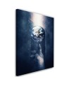 Planet Earth - Canvas painting for the wall to the youth room | FEEBY