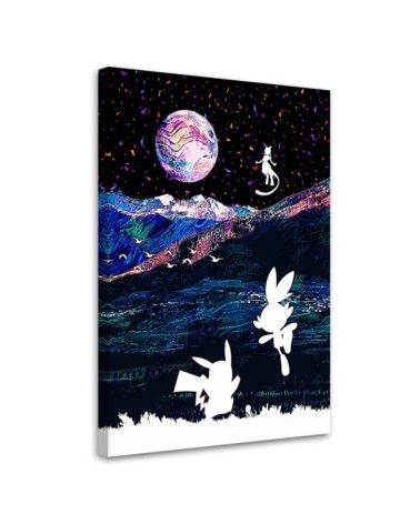 Pokemons - wall art painting for teenager's room | FEEBY