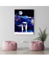 Obraz digital art Deszczowy dzień w górach Gab Fernando | FEEBY