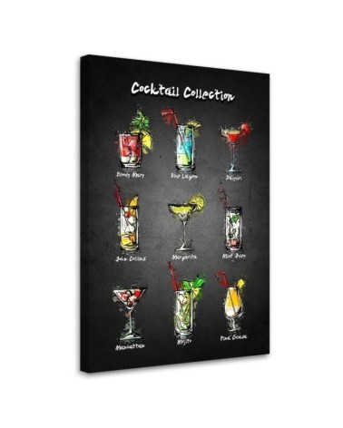 Cocktail - Canvas painting for restaurant kitchen for wall | FEEBY