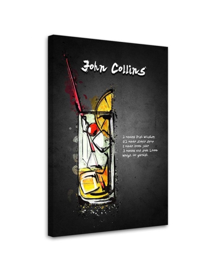 Obraz grafika na ścianę Koktajl John Collins Gab Fernando | FEEBY