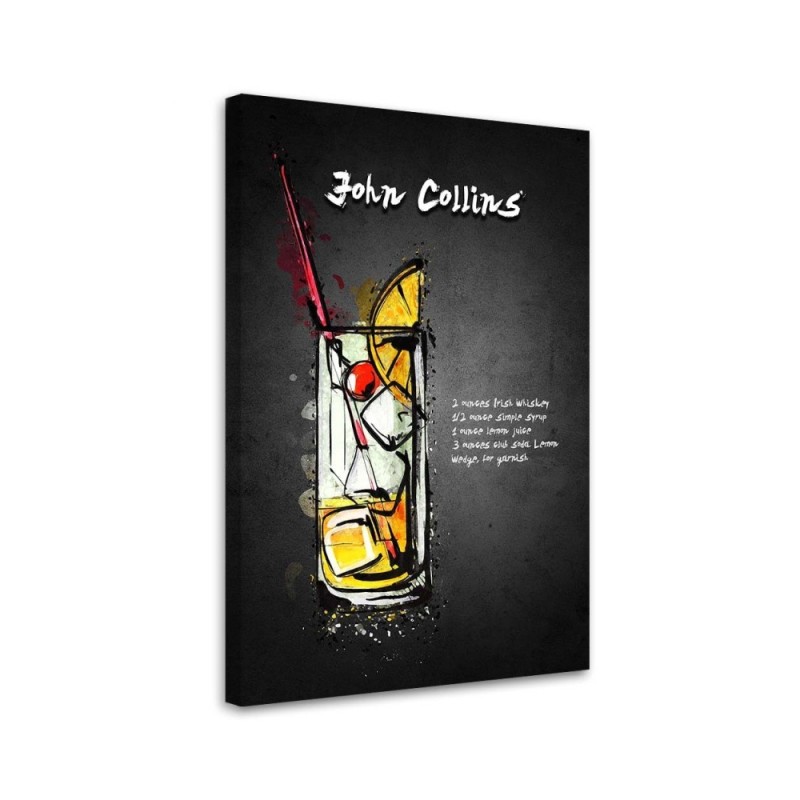 Obraz grafika na ścianę Koktajl John Collins Gab Fernando | FEEBY