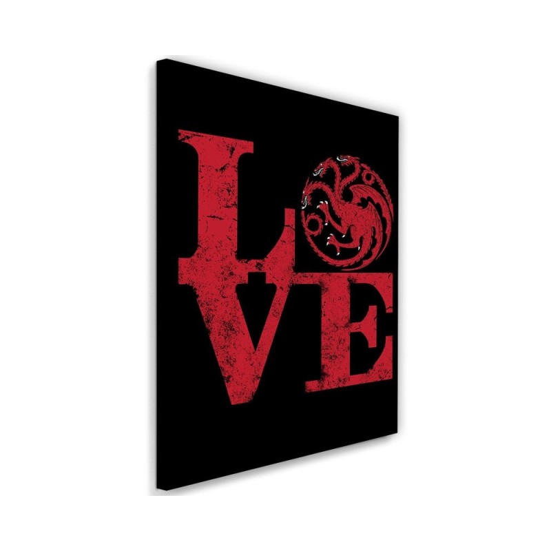Love miłość- obraz typograficzny na ścianę Dr.Monekers | FEEBY