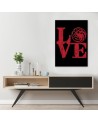 Love miłość- obraz typograficzny na ścianę Dr.Monekers | FEEBY