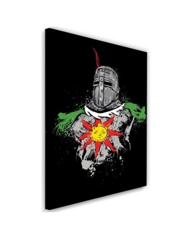 Canvas prints for wall Warrior in armour and helmet Dr.Monekers | FEEBY