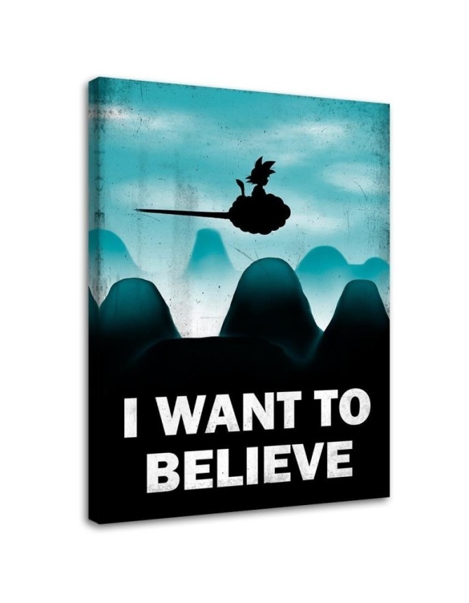 Obraz dekoracyjny dla nastolatków I Want To Believe DDJVigo | FEEBY
