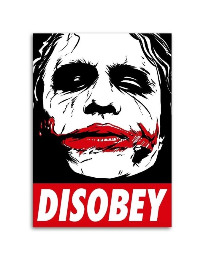 Obraz nowoczesny na scianę do pokoju nastolatka - Disobey | FEEBY