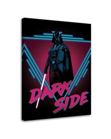 Obraz neon Dark Side - dla nsstolatków na ścianę do pokoju | FEEBY