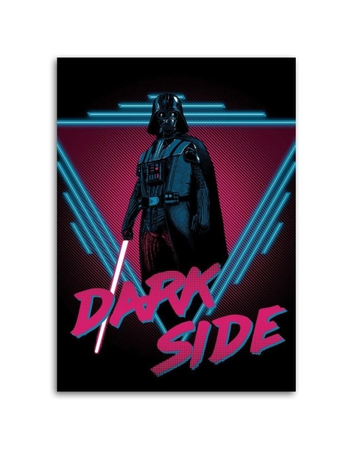 Obraz neon Dark Side - dla nsstolatków na ścianę do pokoju | FEEBY