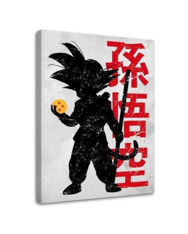 Canvas prints for children's room Little hero with ball in hand DDJVigo | FEEBY