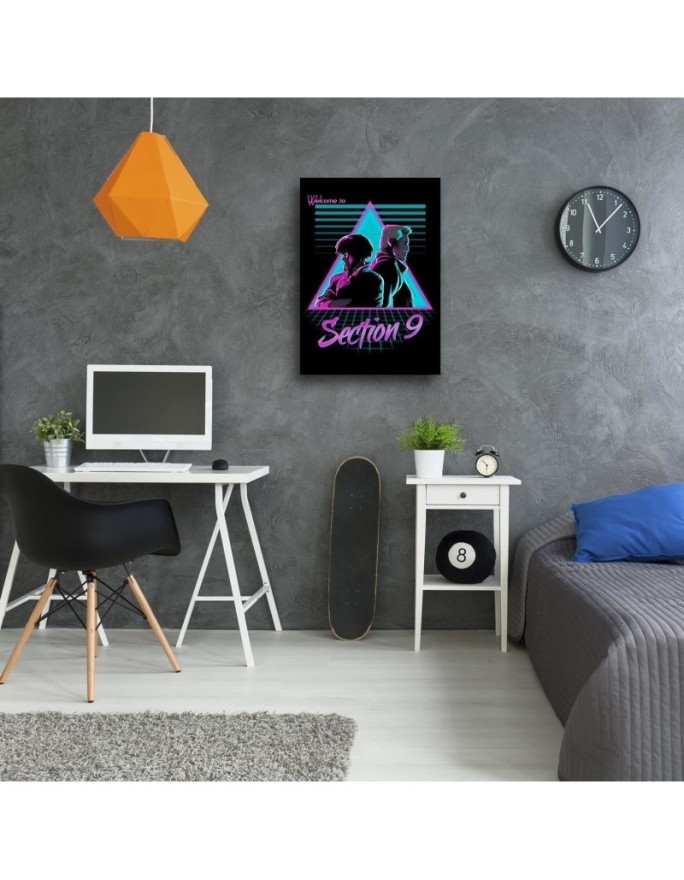 Obraz neonowy digital art Section 9 DDJVigo | FEEBY